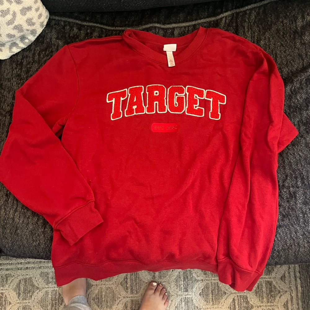 Target Red Sweatshirt